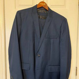 NWT, INC 3 piece navy blue suit